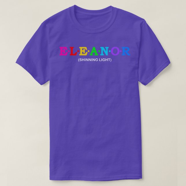 T-shirt Lumière Eleanor (Design devant)