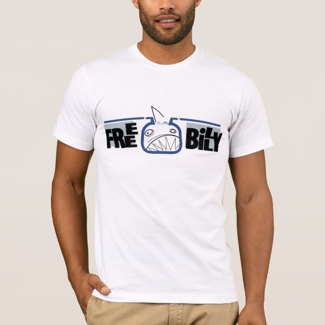 T-shirt Lumière libre de parodie de Billy (Devant)