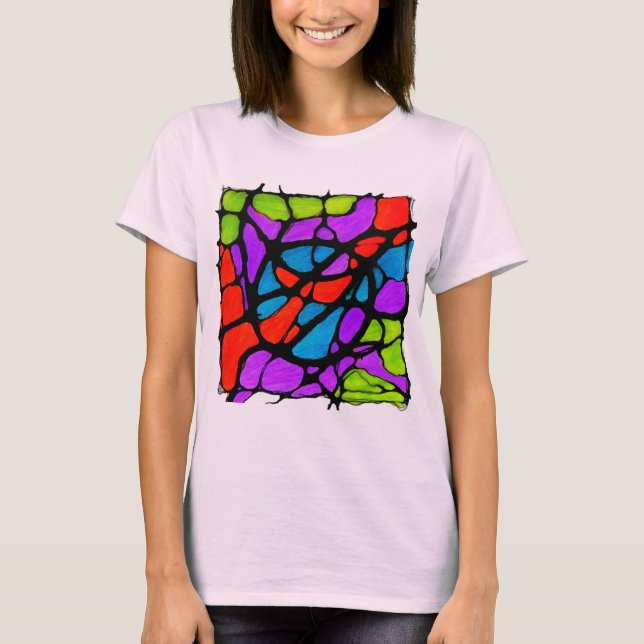 T-shirt Lumière peinte (Devant)
