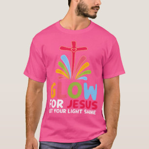 T-shirt Lumière Pour Jésus Laissez Votre Lumière Briller L
