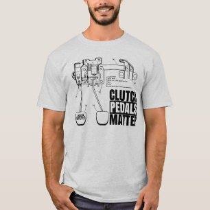 T-shirt Lumière T de matière de pédales de Clutch