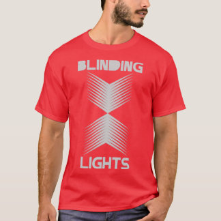 T-shirt Lumières aveuglantes argent