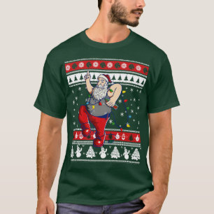 T-shirt Lumières de la fée de la bière du Père Noël