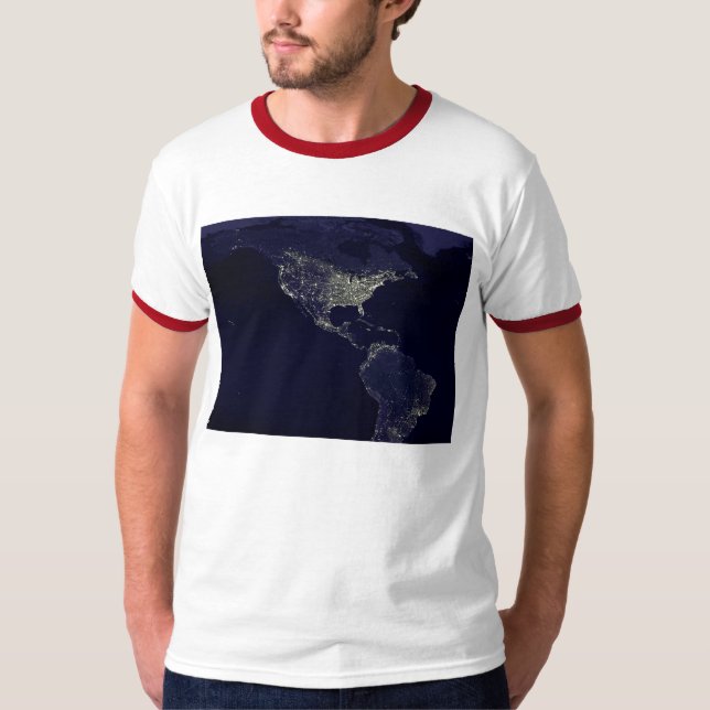 T-shirt Lumières de la terre (Devant)