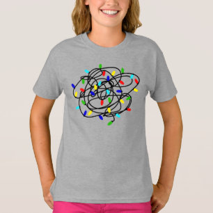 T-shirt Lumières de Noël du Garland