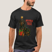 Lumières de sapin de Noël Teckel Woofmas Drôle de