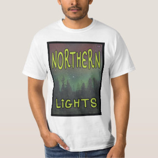 T-shirt Lumières du nord - pièce en t de valeur