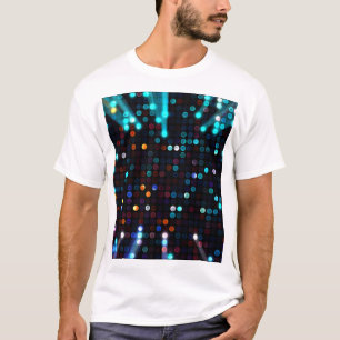T-shirt Lumières glamour : Papier peint de mode Abstrait