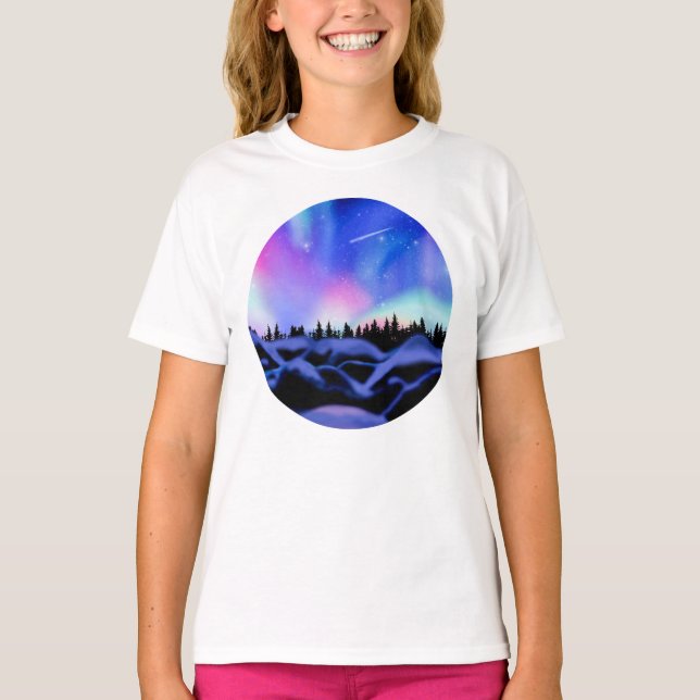 T-shirt Lumières rêvées (Devant)