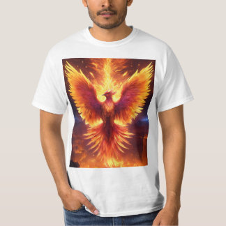 T-shirt Lumina Phoenix : La Majesté Radiant