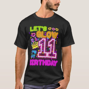 T-shirt Luminons 11 ans C'est mon 11e Anniversaire anniver