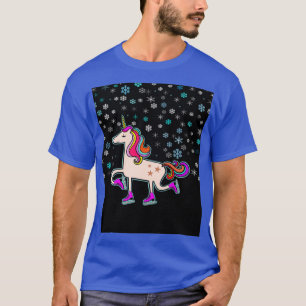T-shirt Luminosité dans la licorne noire