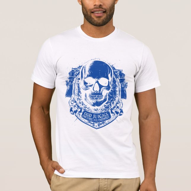 T-shirt Luminosité dans le squelette foncé (Devant)