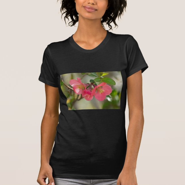 T-shirt Luminosité de coing rose (Devant)