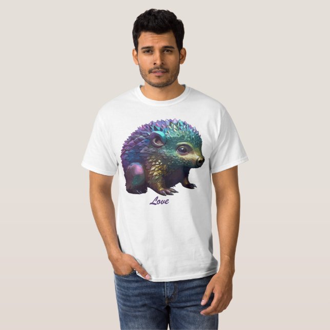 T-shirt Lumos le hérisson (Devant entier)