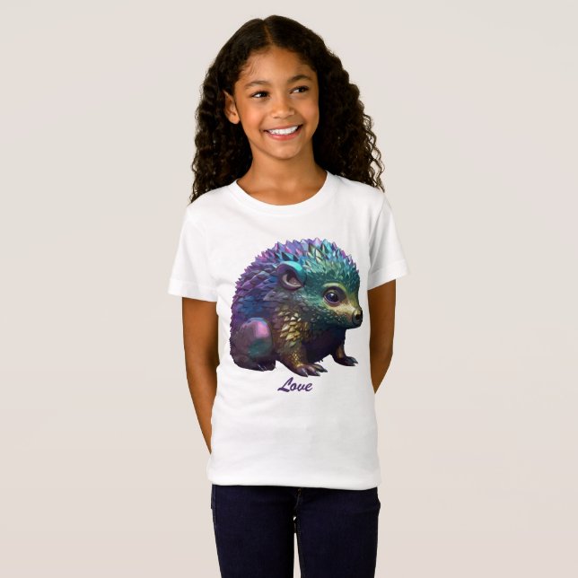 T-Shirt Lumos le hérisson (Devant entier)