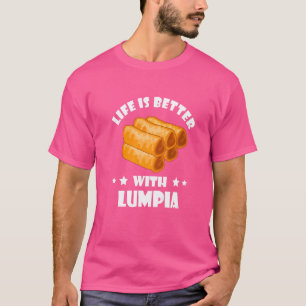 T-shirt Lumpia Filipino Spring Roll Philippines Nourriture