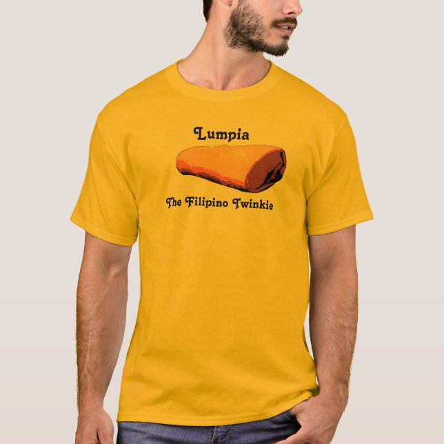 T-shirt Lumpia.  Le Twinkie philippin. (Devant)