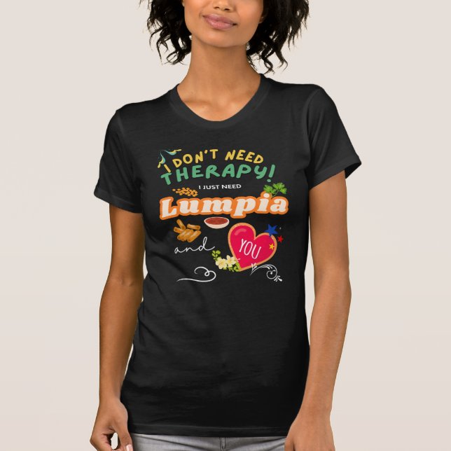 T-shirt Lumpia Love Therapy (Devant)