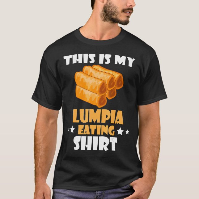 T-shirt Lumpia Manger Pinoy Food Philippines Filipino Spri (Devant)