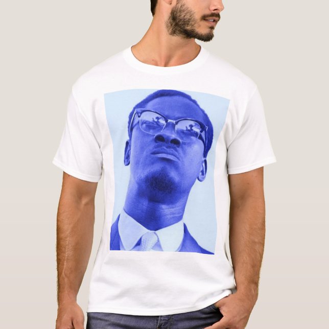 T-shirt Lumumba "réflexion " (Devant)