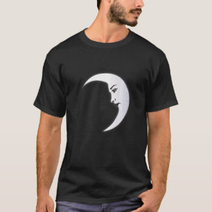 T-shirt Luna Moon Face Tarot Astrologie