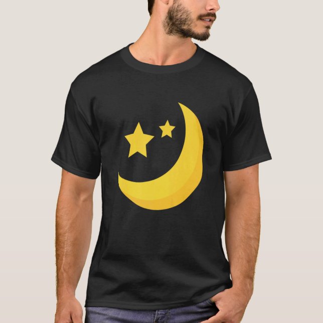 T-shirt Luna Moon Visage Tarot Astrologie (Devant)