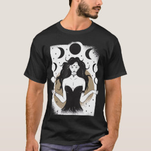 T-shirt LUNAR GODDESS Costume Wiccan Wicca Pagan Magick Mo