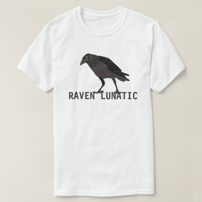 T-shirt Lunatique Raven (Design devant)