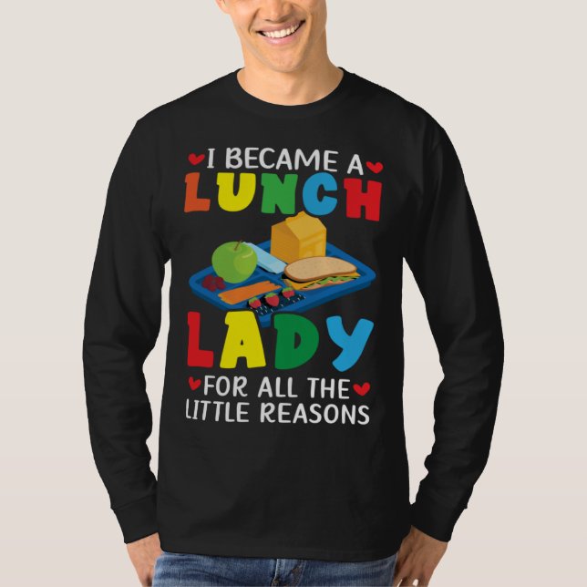 T-shirt Lunch Boss Cafeteria Worker Lady Cook Lunch Lady (Devant)