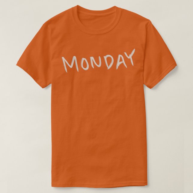 T-shirt Lundi (Design devant)