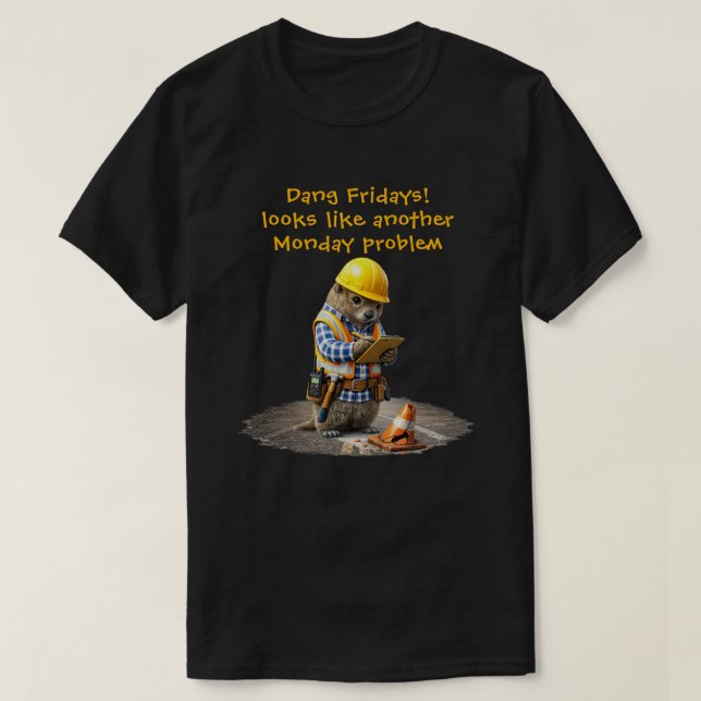 T-shirt "Lundi" (2) (Design devant)