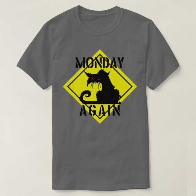 T-SHIRT LUNDI À NOUVEAU CAT1 (Design devant)