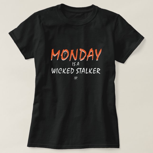 T-shirt Lundi blague v2 (Design devant)