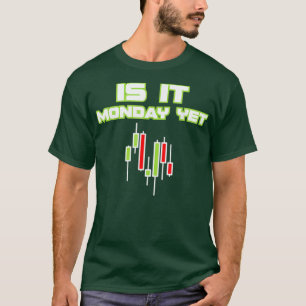 T-shirt Lundi Pourtant Stock négociant de marché