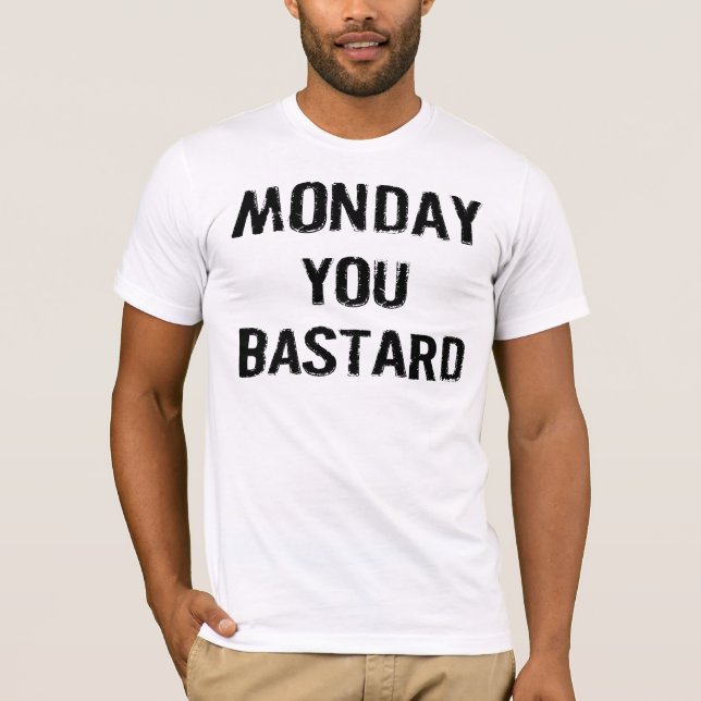T-SHIRT LUNDI VOUS ENFOIRÉS (Devant)