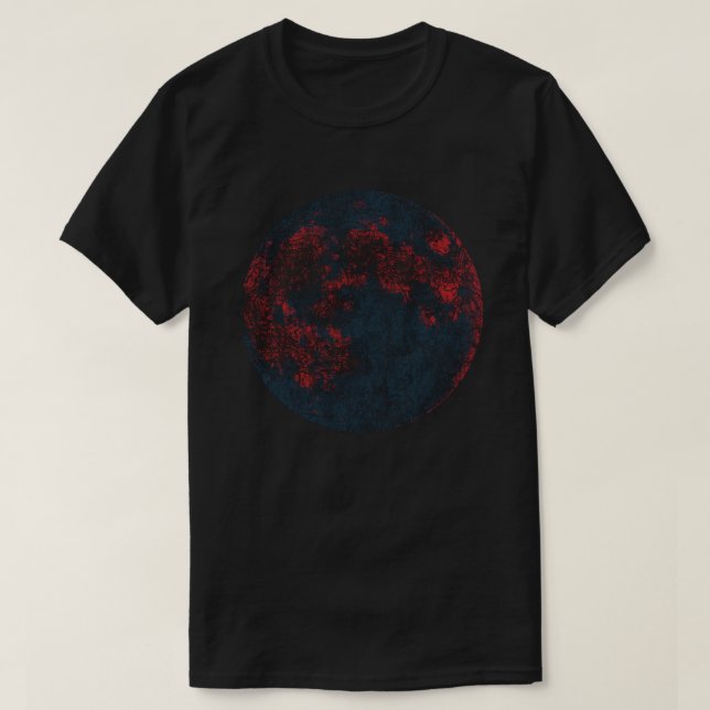 T-shirt lune (Design devant)