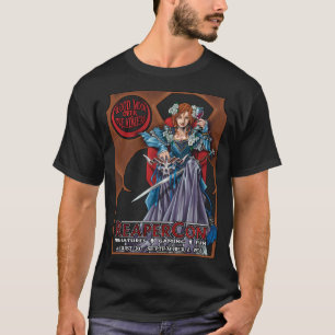 T-shirt Lune 2018 de sang de ReaperCon au-dessus de
