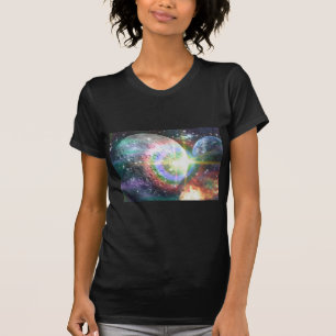 T-shirt lune arc