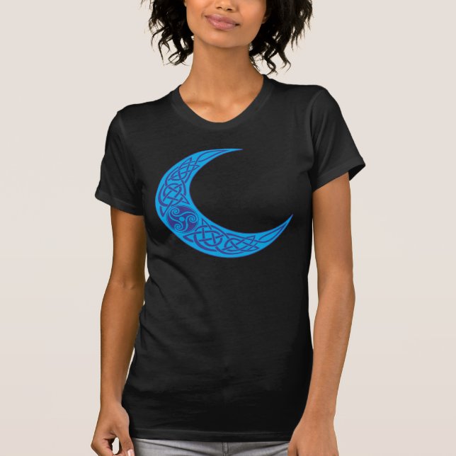 T-shirt Lune bleue celtique (Devant)