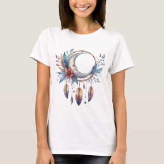 T-shirt Lune Boho