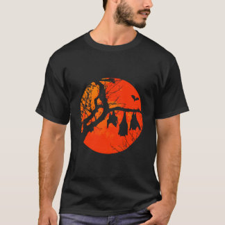T-shirt Lune d'arbre de batte