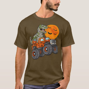 T-shirt Lune de camion Dinosaur Halloween