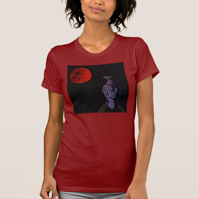 T-shirt Lune de corneille (Devant)