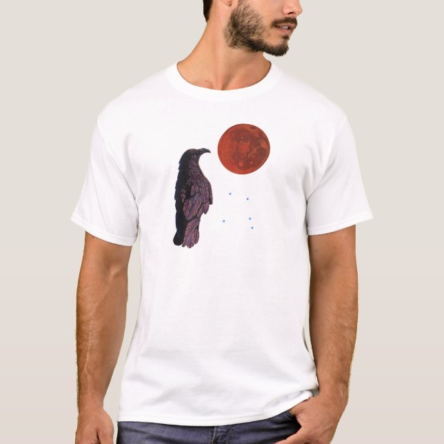 T-shirt Lune de corneille (Devant)