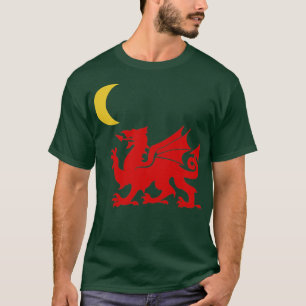 T-shirt Lune de dragon gallois