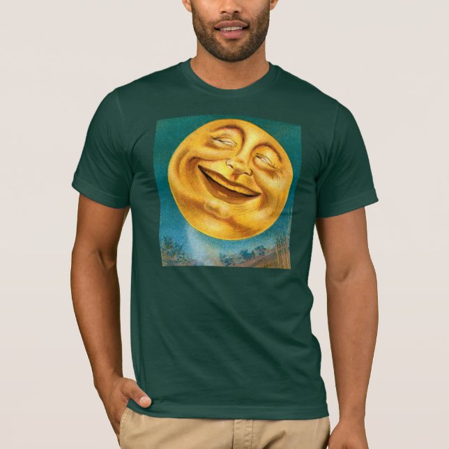 T-shirt Lune de Halloween (Devant)
