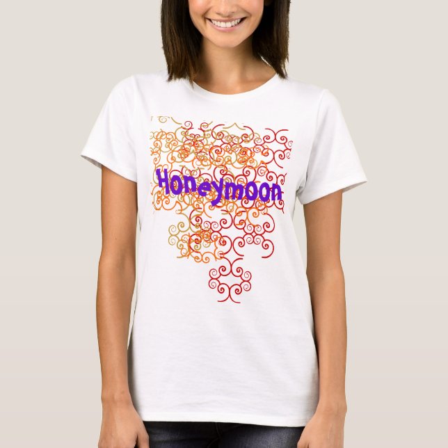 T-shirt Lune de miel (Devant)