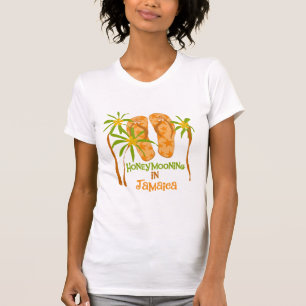 T-shirt Lune de miel en Jamaïque