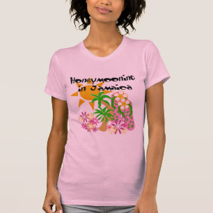 T-shirt Lune de miel en Jamaïque